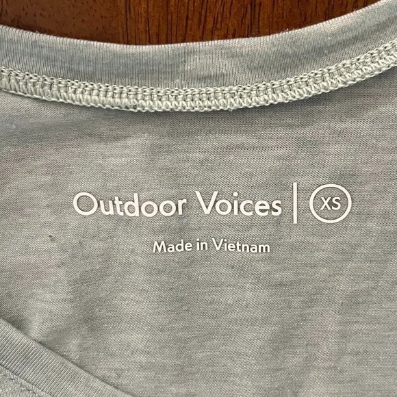 Outdoor Voices FastTrack/Ready Set Tank in Mint Green, Size XS - Picture 5 of 5